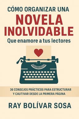 Portada de Cómo organizar una novela que enamore a tus lectores
